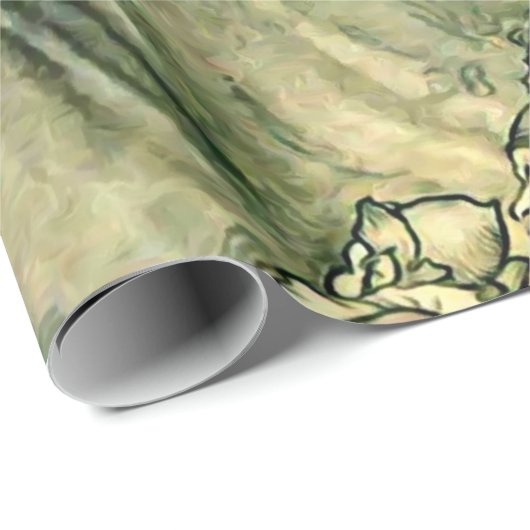 「妖精の女王」アーサー・ラクハム ラッピングペーパー (ロールコーナー)