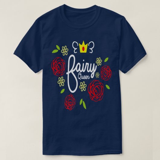 妖精の女王 Tシャツ (デザイン正面)