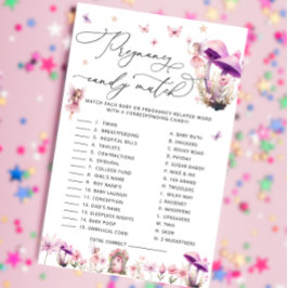 妖精の妊娠キャンディバー |赤ちゃんシャワーゲーム