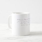 妖精の姫コーヒー コーヒーマグカップ (正面左)