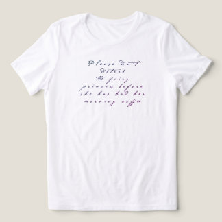妖精の姫コーヒーTシャツ トライブレンドTシャツ