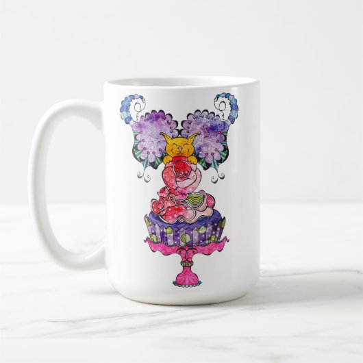 妖精の子猫Konfection Kollection コーヒーマグカップ (左)