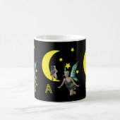 妖精の宇宙飛行士マグカップ コーヒーマグカップ (中央)