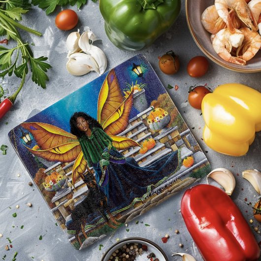 妖精の守護犬 カッティングボード