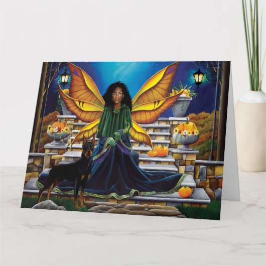 妖精の守護犬 カード (正面)