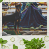 妖精の守護犬 キッチンタオル (折り畳み)