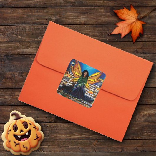 妖精の守護犬 スクエアシール