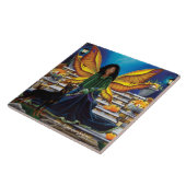 妖精の守護犬 タイル (側面)