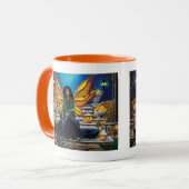 妖精の守護犬 マグカップ (正面左)