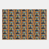 妖精の守護犬 ラッピングペーパーシート (正面)