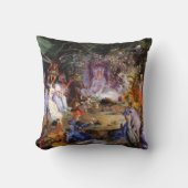 妖精の宴会の木の妖精 クッション (正面)