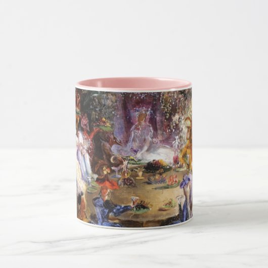 妖精の宴会の木の妖精 マグカップ (中央)