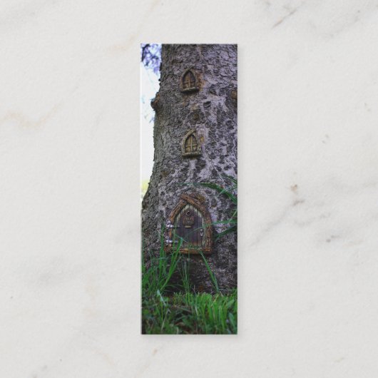 妖精の家のしおり スキニー名刺 (正面)