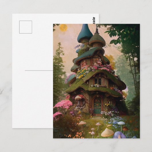妖精の家 ポストカード (正面/裏面)