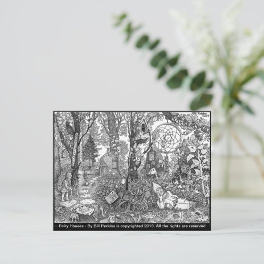妖精の家 ポストカード (スタンド正面)