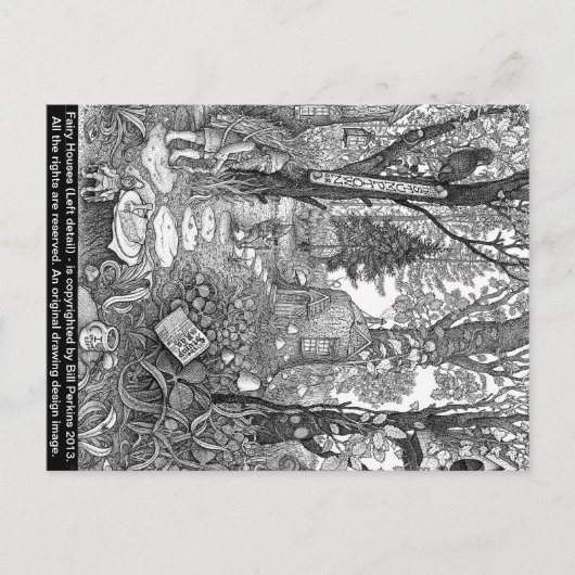 妖精の家 ポストカード#2 ポストカード (正面)