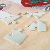 妖精の小妖精や小人の女の子のクリスマスのパズル ジグソーパズル (側面)