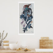 妖精の小姓のための衣装デザイン ポスター (キッチン)