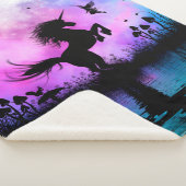 妖精の少ない一角獣 シェルパブランケット (3/4)