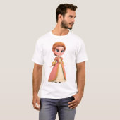 妖精の少女 Tシャツ (正面フル)