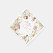 妖精の山花誕生日 スタンダードカクテルナプキン (角)