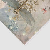 妖精の庭のデコパージュでドラゴンフライ月明かり 薄葉紙 (詳細)