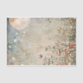 妖精の庭のデコパージュのエーテルの月明かり 薄葉紙 (正面)