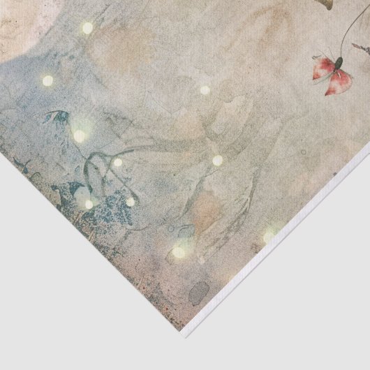 妖精の庭のデコパージュのエーテルの月明かり 薄葉紙 (詳細)