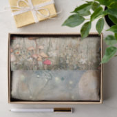 妖精の庭のデコパージュのエーテルの月明かり 薄葉紙 (ギフト)