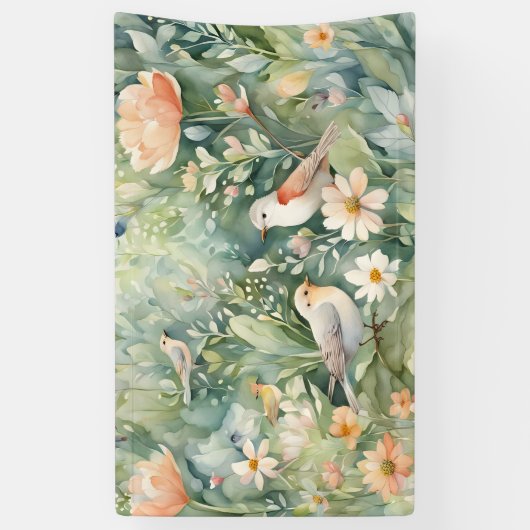 妖精の庭のバナー 横断幕 (縦)