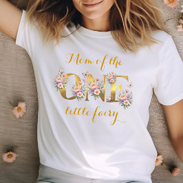 妖精の庭のママ 1歳の誕生日パーティー Tシャツ