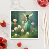 妖精の庭の切り離し スタンダードランチョンナプキン (インサイチュ)