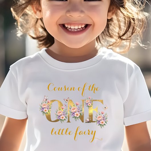妖精の庭の従兄弟 1歳の誕生日パーティー Tシャツ