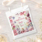 妖精の庭の水の色子供の誕生日 フェイバーバッグ (クリップ留めされた状態)