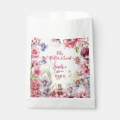 妖精の庭の水の色子供の誕生日 フェイバーバッグ (正面)