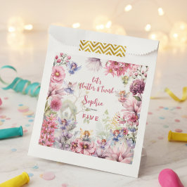 妖精の庭の水の色子供の誕生日 フェイバーバッグ