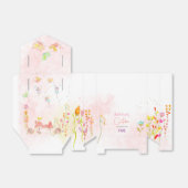 妖精の庭の水の色子供の誕生日 フェイバーボックス (折り畳みなし)