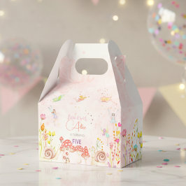 妖精の庭の水の色子供の誕生日 フェイバーボックス