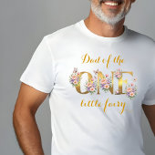 妖精の庭の父 1歳の誕生日パーティー Tシャツ