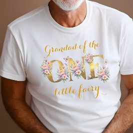 妖精の庭の祖父 1歳の誕生日パーティー Tシャツ