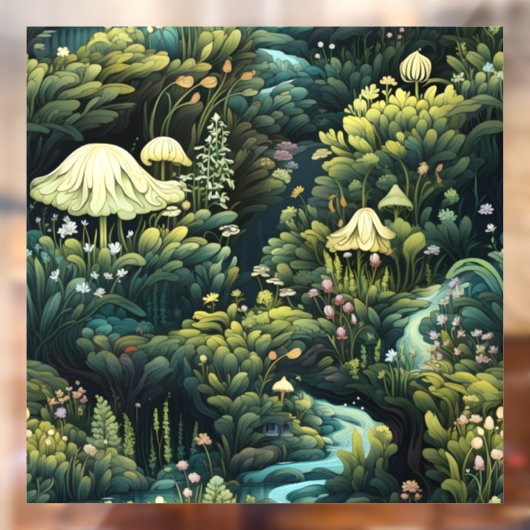 妖精の庭の窓にしがみつく ウィンドウサイン (シート2)