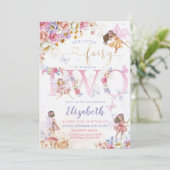 妖精の庭の誕生日 妖精の森 招待状 (スタンド正面)