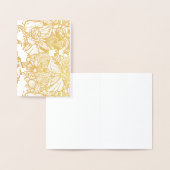 妖精の庭ガーデニング花園の妖精 箔カード (ディスプレー)