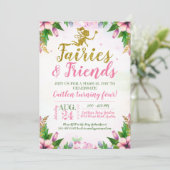 妖精の庭園　魔法の花の誕生日 招待状 (スタンド正面)