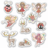 妖精の庭 シール (正面)