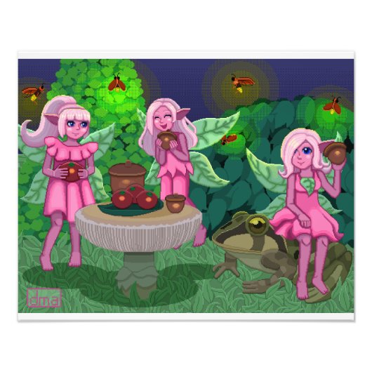 妖精の庭 フォトプリント            (正面)