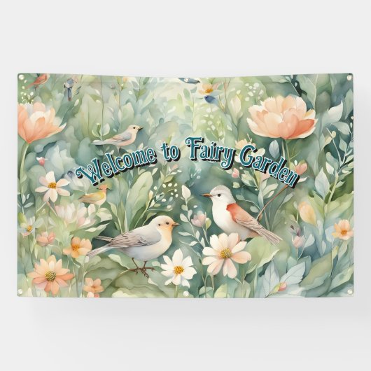妖精の庭 横断幕 (横)