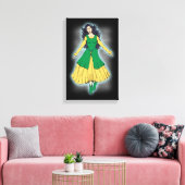 妖精の愛人レアナンシッヘ キャンバスプリント (インサイチュ (リビング))