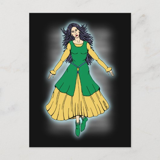 妖精の愛人レアナンシッヘ ポストカード (正面)