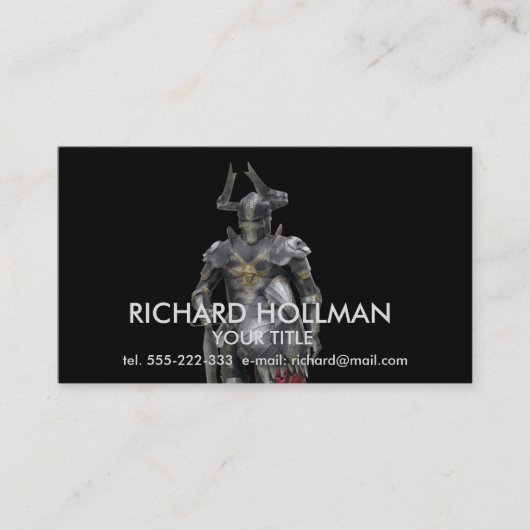 妖精の戦士 名刺 (正面)